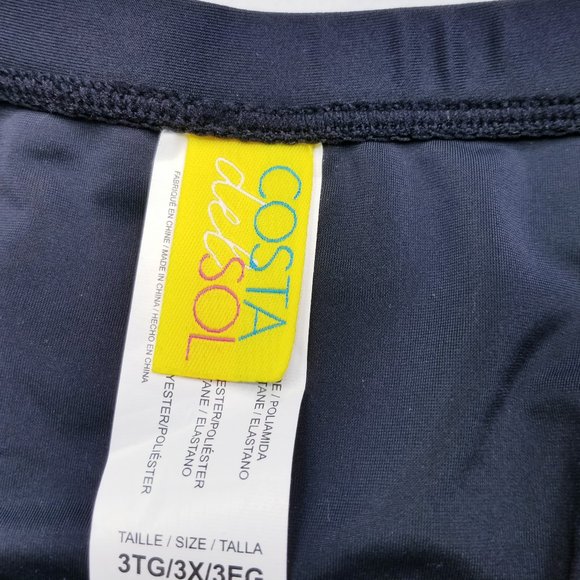 SWIM SALE  $8 - Costa Del Sol Retro High Waist Bikini Bottom - Size 3X - NWT - Picture 4 of 5